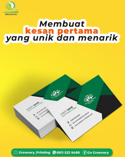 Percetakan Kartu Nama Palangkaraya Termurah