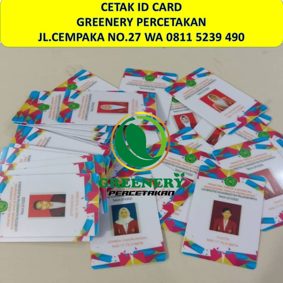 JASA CETAK ID CARD PALANGKARAYA