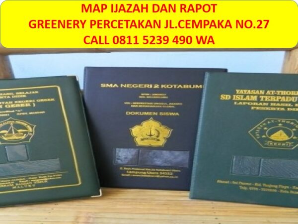 Jual Jasa Cetak Cover Raport K13 di Buntok