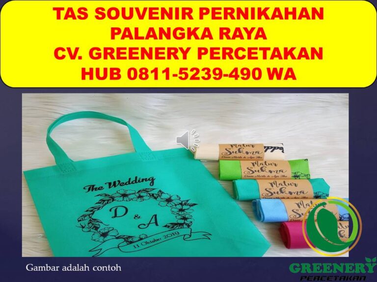 tas souvenir pernikahan palangkaraya