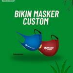 Greenery cetak masker custom cetak di Palangkaraya