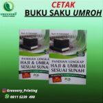 Greenery Cetak Buku Saku Umroh di Palangkaraya