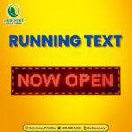 TERBAIK Running text di Palangkaraya 0811 5239 490 WA